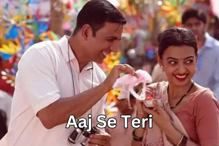 aaj se teri lyrics